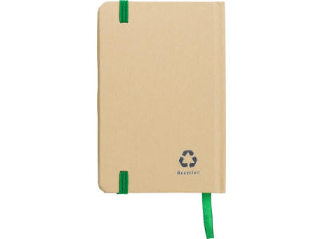 Notizbuch aus recyceltem Papier (A6)  John
