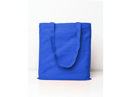 Cotton Bag Colored Long Handles