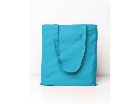 Cotton Bag Colored Long Handles