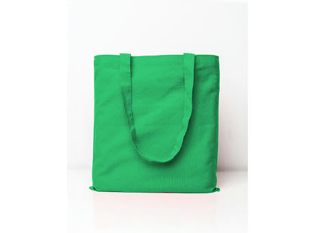 Cotton Bag Colored Long Handles