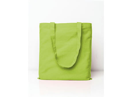 Cotton Bag Colored Long Handles