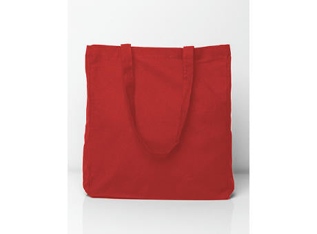 Cotton Bag Side Fold Long Handles