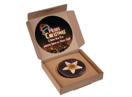 KLEINE WEIHNACHTSTORTE  IN MAILINGKARTONAGE