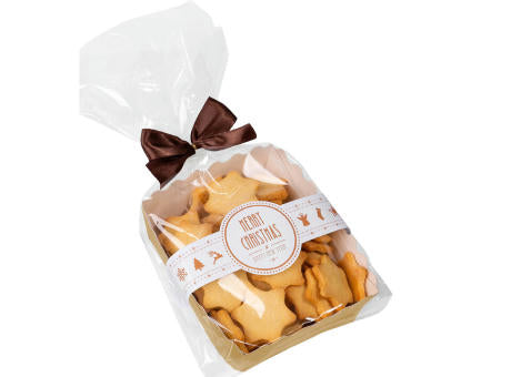 Butterkekssterne in Präsentschale