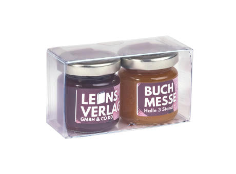 Mini Backofen Konfitüre 2er Set Klarsichtbox