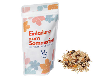 Früchte- Müsli im Portionsbeutel mit