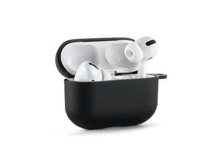 Hear.it AirPod™ Hülle AirPod Pro2 mit Karabinerhaken, TPU, schwarz