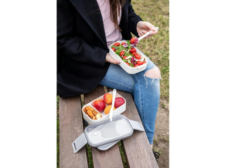 Lunchboxen 2 Stück, 2x700 ml, Besteck | Cash