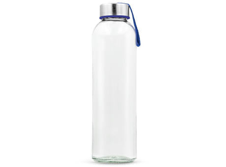 Flasche aus Glas, 500 ml, mit buntem Band