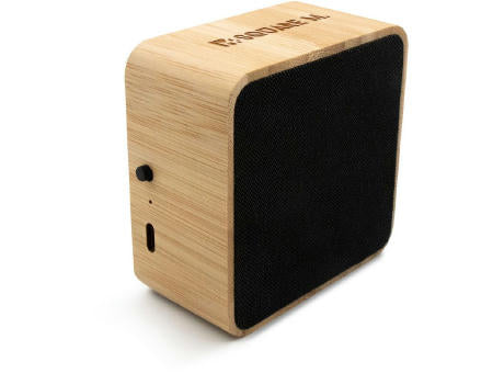 Wireless Lautsprecher aus Bambus 3W B'RIGHT, Solarpanel | Androwe