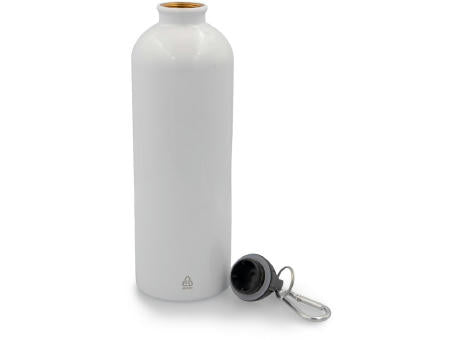 Sportflasche 750 ml mit Karabinerclip| Laveriano