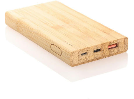 B'RIGHT Bambus-Powerbank 8000 mAh | Caroline