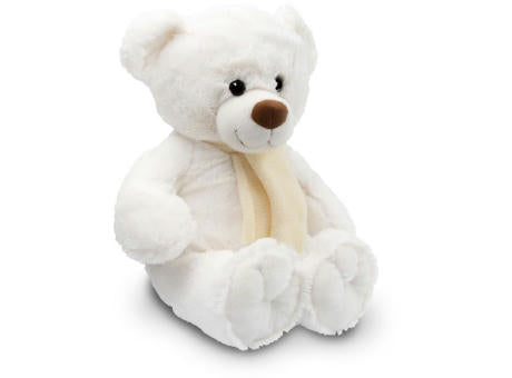 Teddybär mit Schal | Monty White