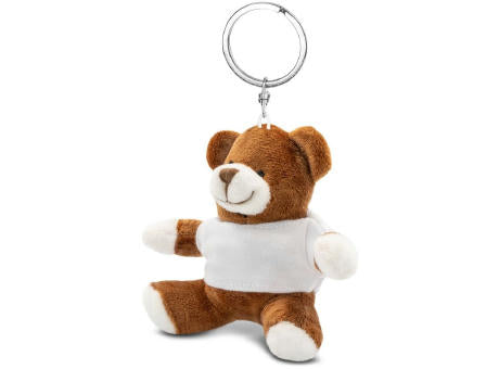 Teddybär mit T-Shirt, Schlüsselanhänger | Larry Brown