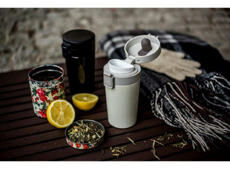 Thermobecher 300 ml mit Sieb zum Auffangen des Bodensatzes | Laura