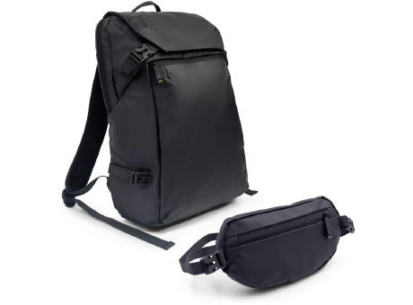 Laptop-Rucksack 15,6" Air Gifts 2 in 1, Gürteltasche | Chaundrise