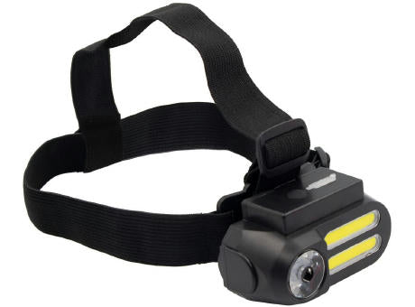 Stirnlampe mit LED und COB-Licht | Chad