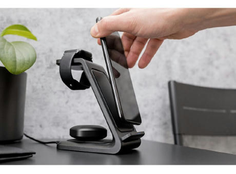 Wireless Ladegerät 15W, 3 in 1, Telefonständer | Todd