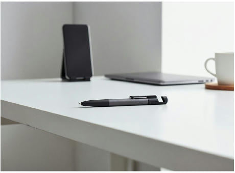 Multifunktionswerkzeug: Kugelschreiber, Bildschirmreiniger, Lineal, Telefonständer, Touchpen und Schraubendreher | Tonu