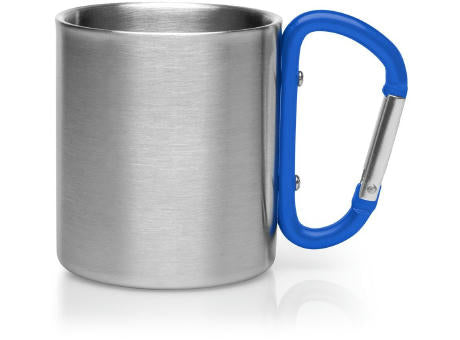 Metallbecher 210 ml mit Karabinerhaken | Easton