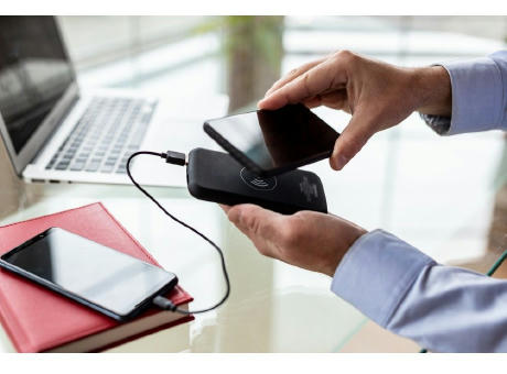 Mauro Conti Powerbank 8000 mAh, Wireless Ladegerät 5W | Eric