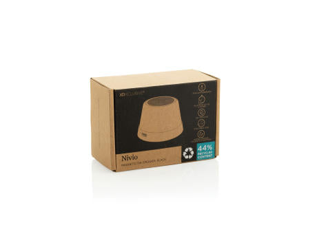 Nivio magnetischer 5W-Speaker aus RCS recyceltem Aluminium