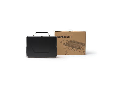 BBQ-GRILL RULOT S/EINHEITSGRÖSSE BLACK