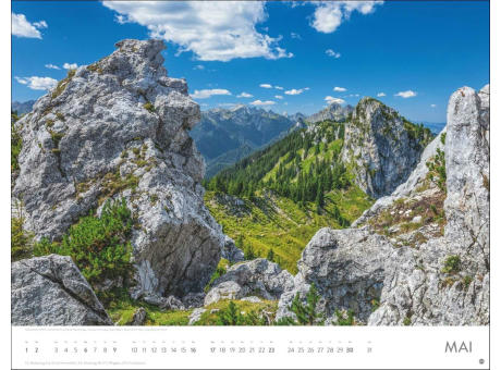 Faszination Alpen Posterkalender