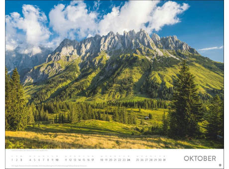 Faszination Alpen Posterkalender