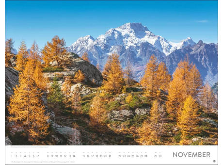 Faszination Alpen Posterkalender