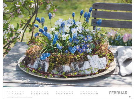 Blumenpracht Posterkalender