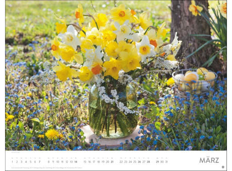 Blumenpracht Posterkalender