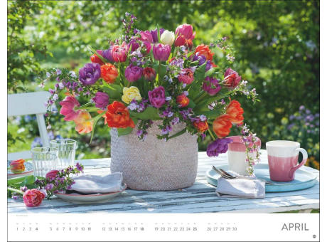 Blumenpracht Posterkalender