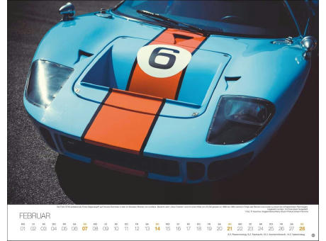 Legendäre Autos Posterkalender