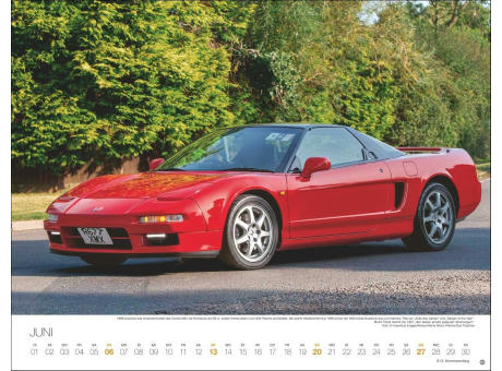 Legendäre Autos Posterkalender