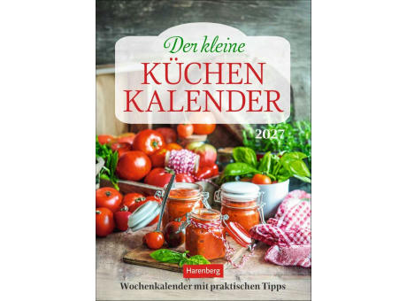 Der kleine Küchenkalender Wochenkalender