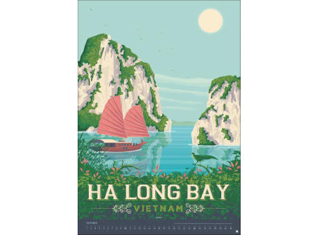 Travel the World Posterkalender
