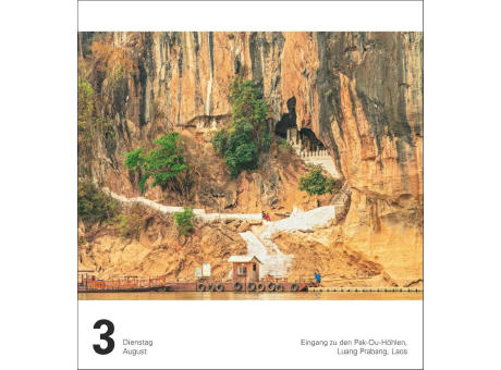 Reise Tagesabreißkalender