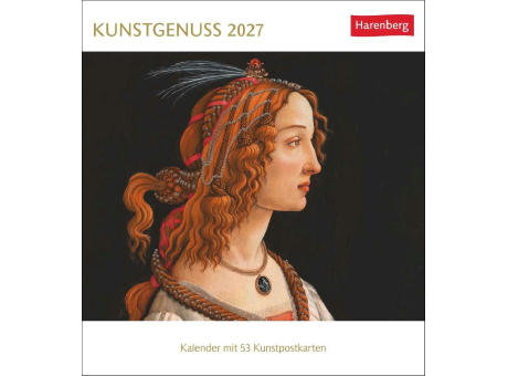 Kunstgenuss Postkartenkalender