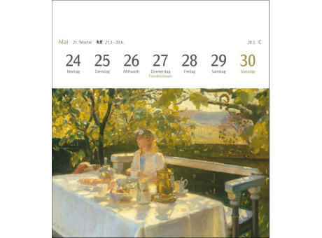 Kunstgenuss Postkartenkalender