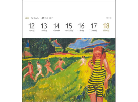 Kunstgenuss Postkartenkalender