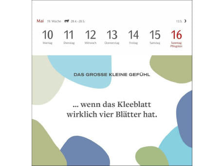 Das große kleine Gefühl Premium-Postkartenkalender