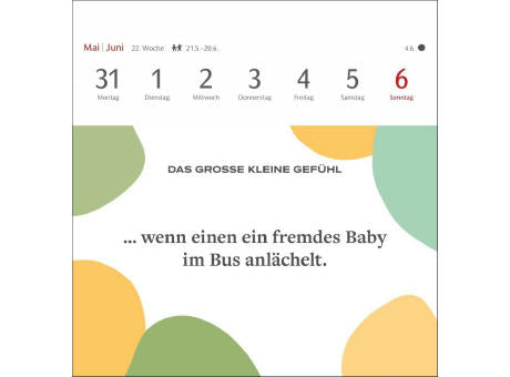 Das große kleine Gefühl Premium-Postkartenkalender