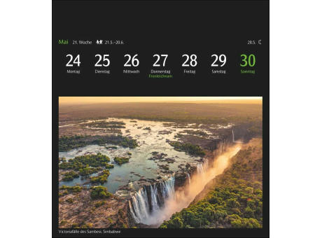 GEO Ferne Horizonte Postkartenkalender
