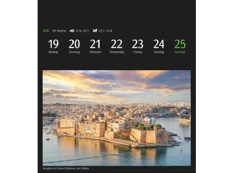 GEO Ferne Horizonte Postkartenkalender