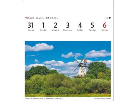 Deutschland Sehnsuchtskalender