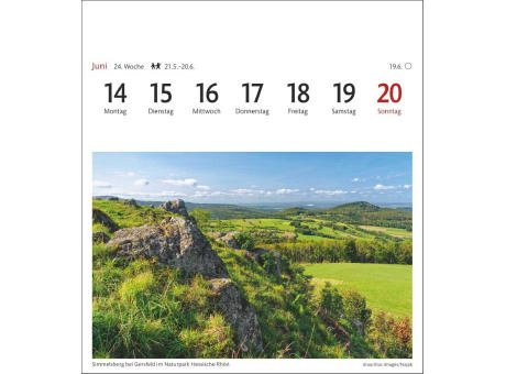 Deutschland Sehnsuchtskalender