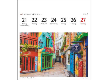 London Sehnsuchtskalender