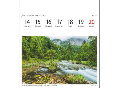 Alpen Sehnsuchtskalender