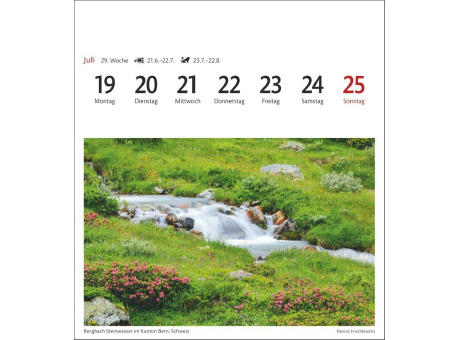 Alpen Sehnsuchtskalender